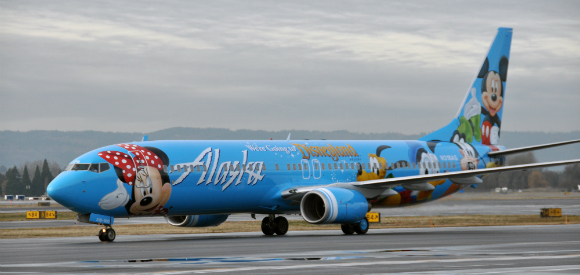 Alaska Air - Disneyland
